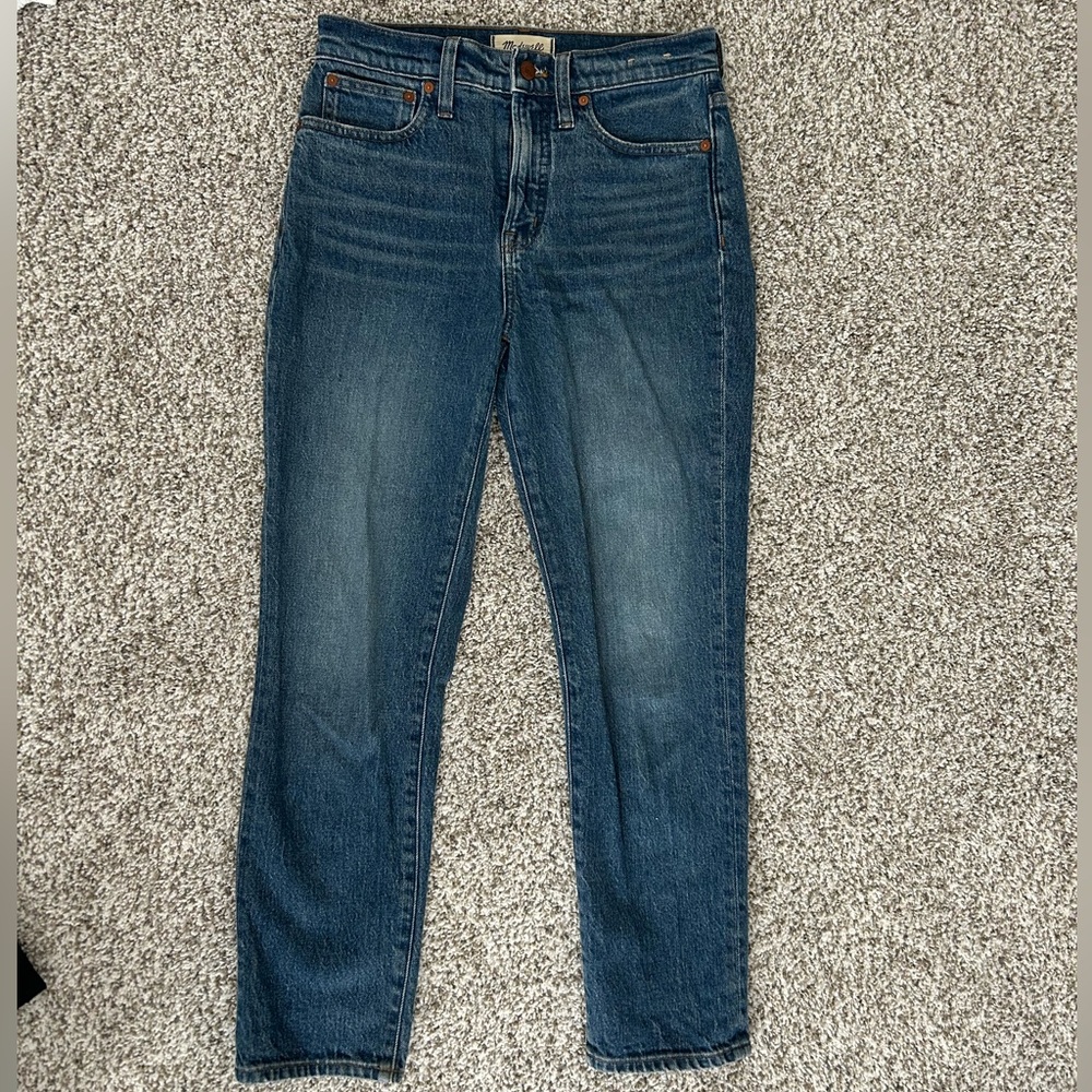 Madewell Women's Straight Leg Jeans - Blue